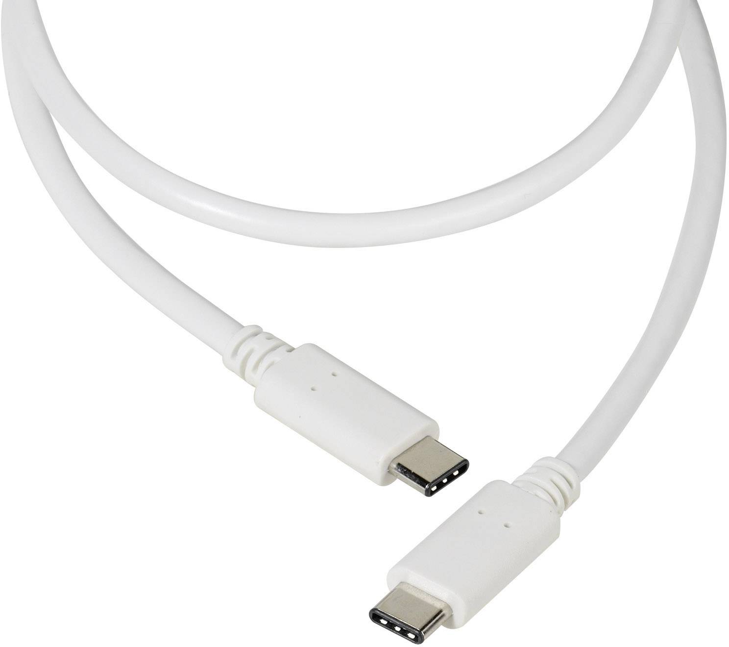 Vivanco Câble USB USB 2.0 USB-C® mâle, USB-C® mâle 1.20 m blanc 37561