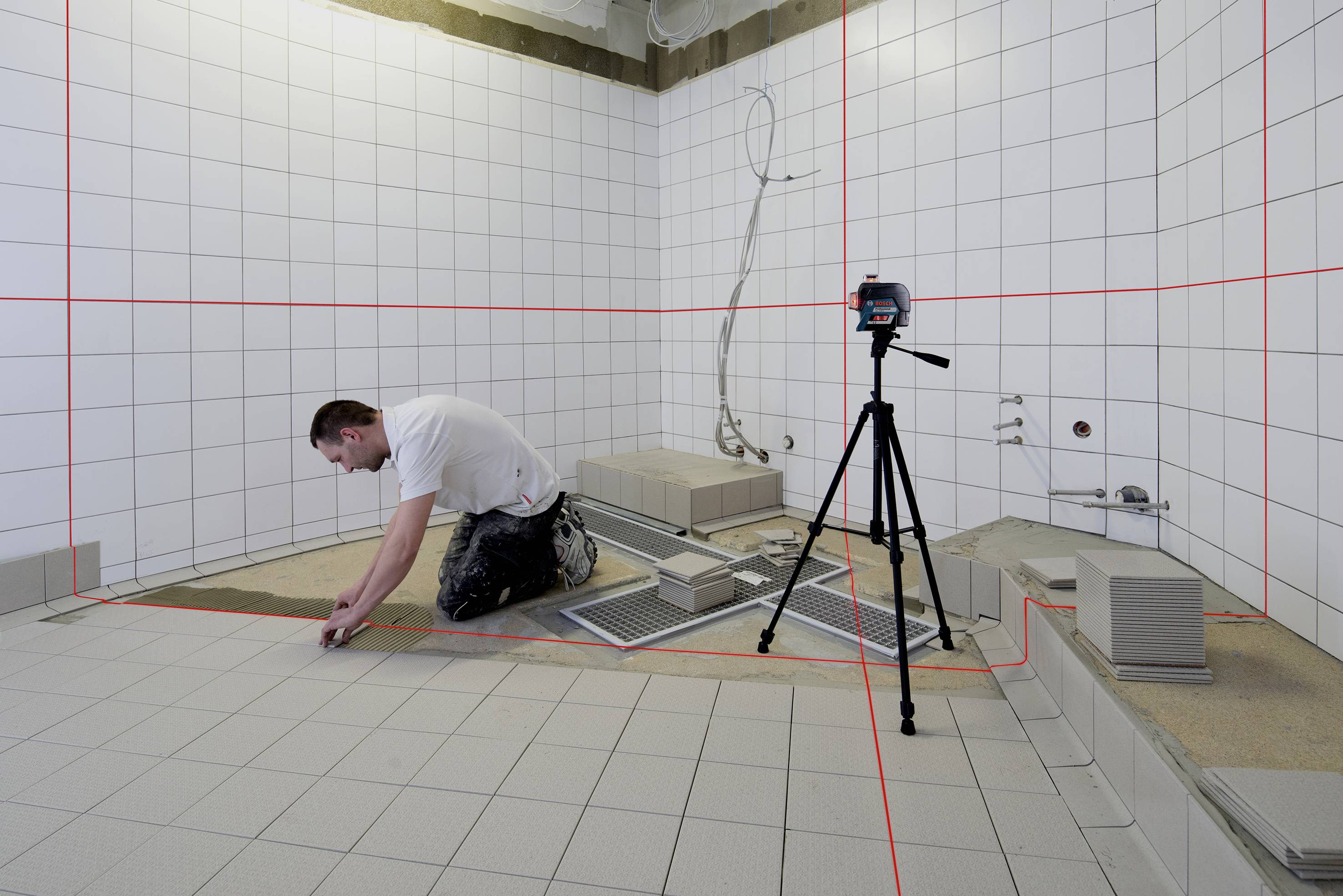 Bosch Professional GLL3-80C Laser à lignes Portée (max.): 120 m