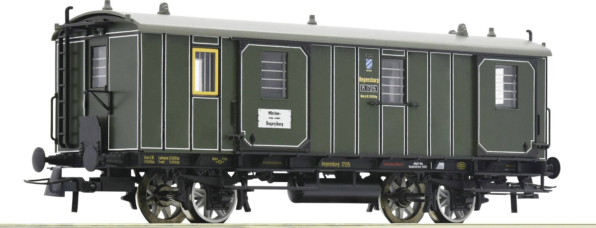 Roco 74902 H0 Gepäckwagen der K.Bay.Sts.B
