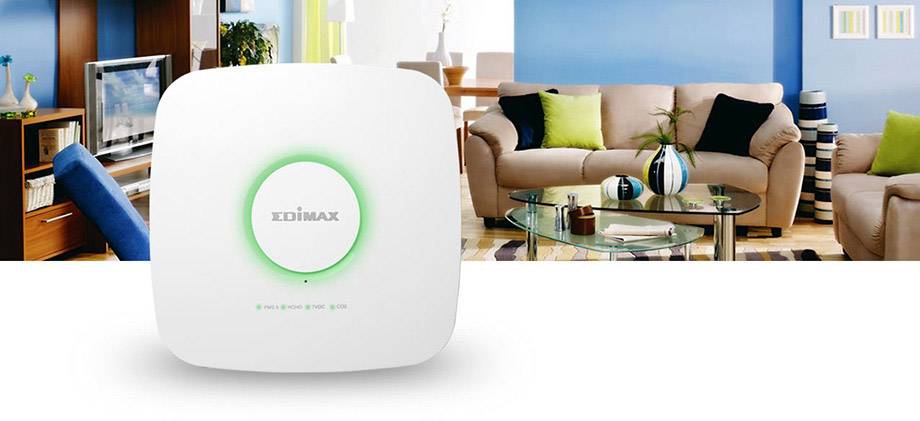 Appareil de mesure de la qualité de l'air EDIMAX EdiGreen Home Al-2002W 1 pc(s)
