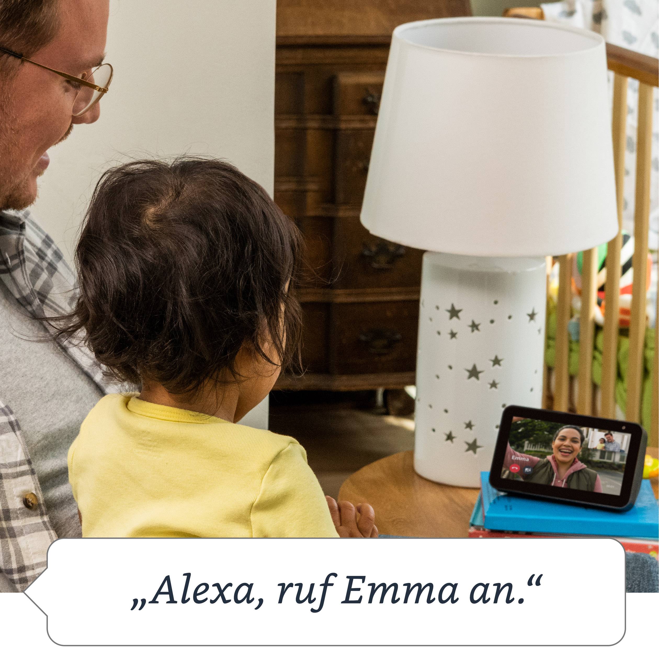 amazon echo Show 5 Assistant vocal blanc, blanc