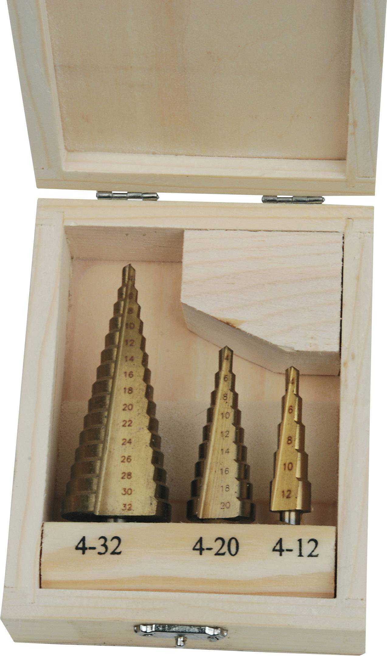 Brüder Mannesmann M54603 Jeu de forets étagés 3 pièces 1 pc(s)