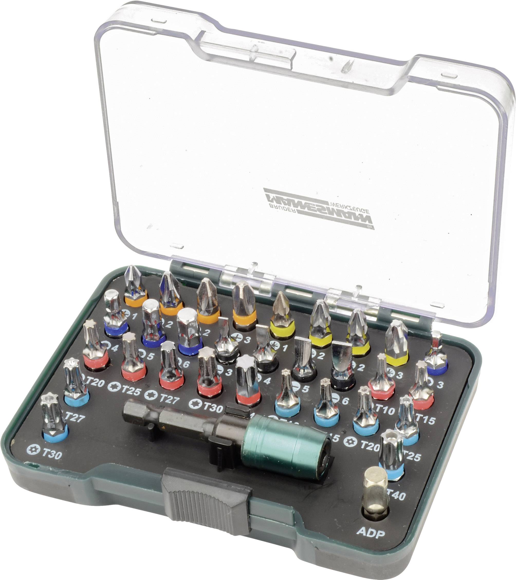 Brüder Mannesmann M29710 Jeu d'embouts 32 pièces