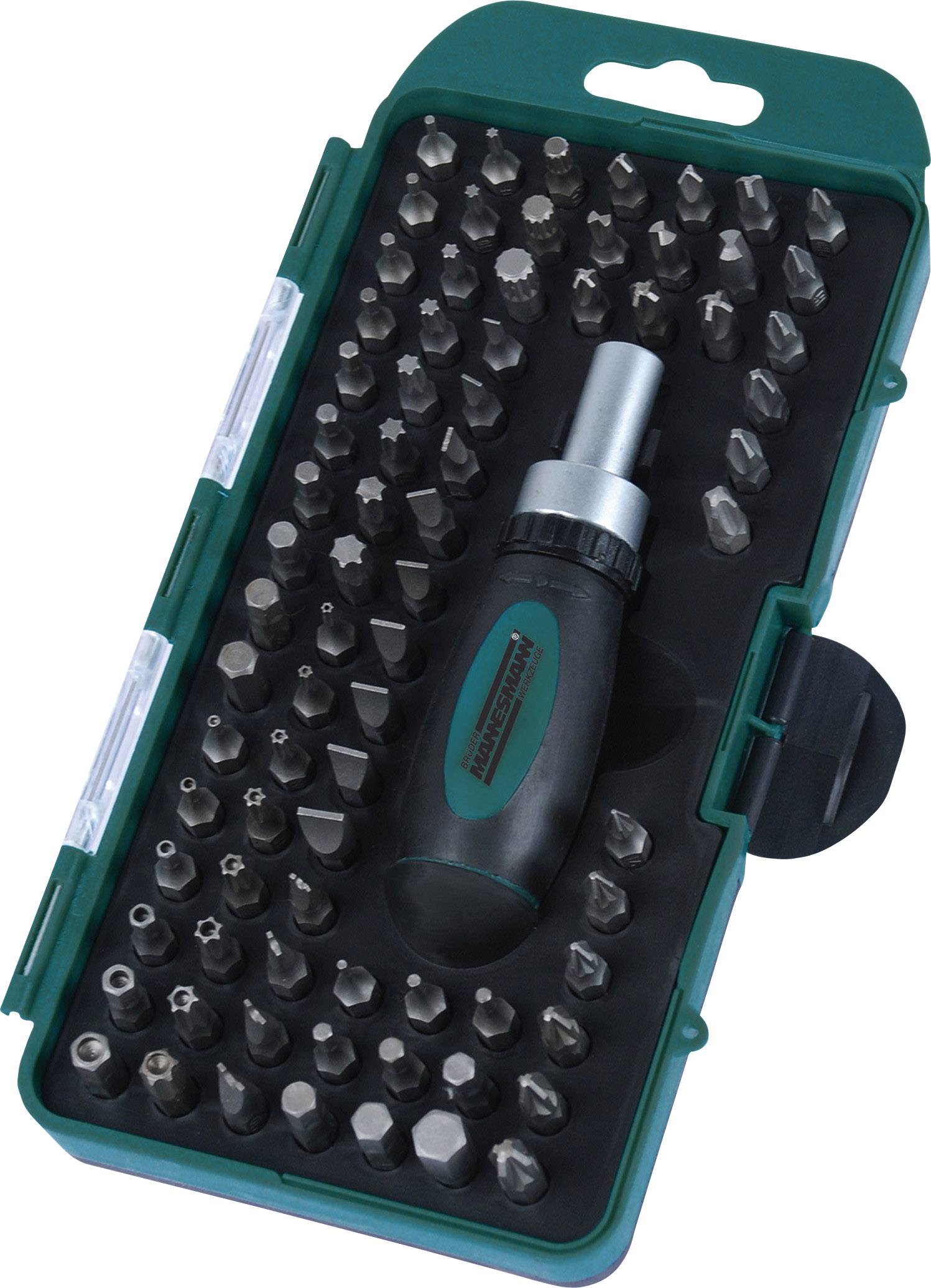 Brüder Mannesmann M29894 Jeu d'embouts 79 pièces