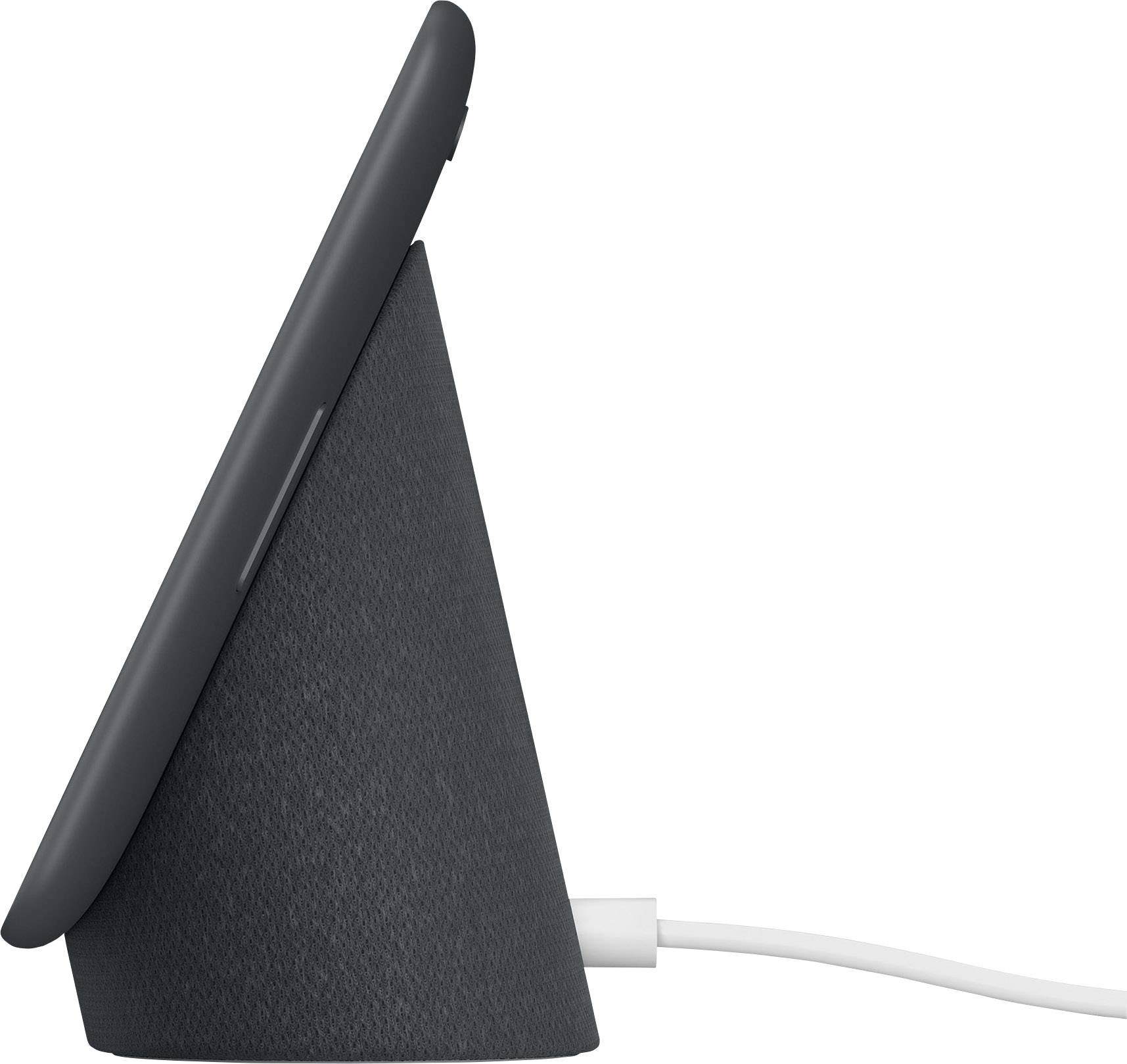 Google Nest Hub Assistant vocal carbone