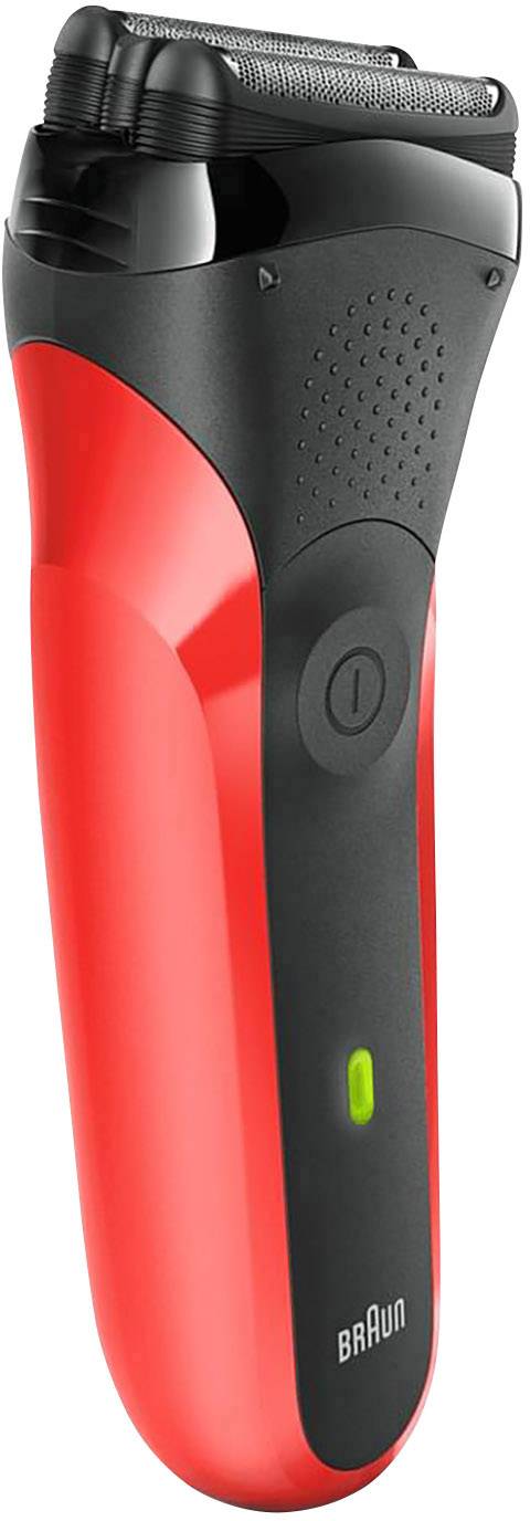 Braun Series 3 300s Rasoir à grilles rouge