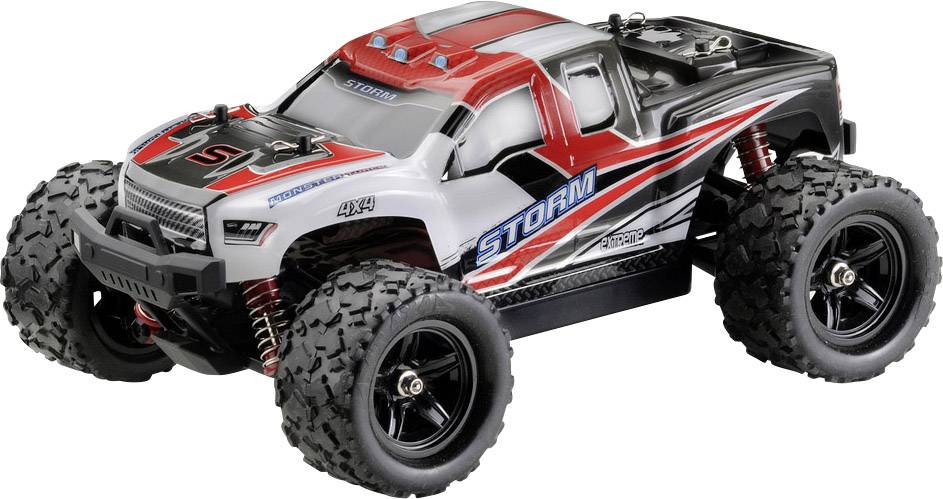 Absima Storm brushed 1:18 Auto RC électrique Buggy 4 roues motrices (4WD) prêt à fonctionner (RtR) 2,4 GHz avec accu et chargeur
