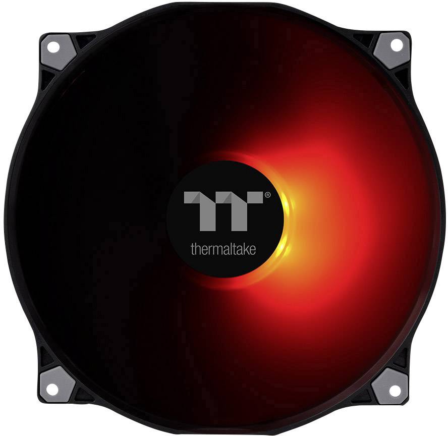 Thermaltake Pure 20 ARGB Sync Ventilateur pour PC noir, RVB (l x H x P) 200 x 200 x 30 mm avec éclairage LED