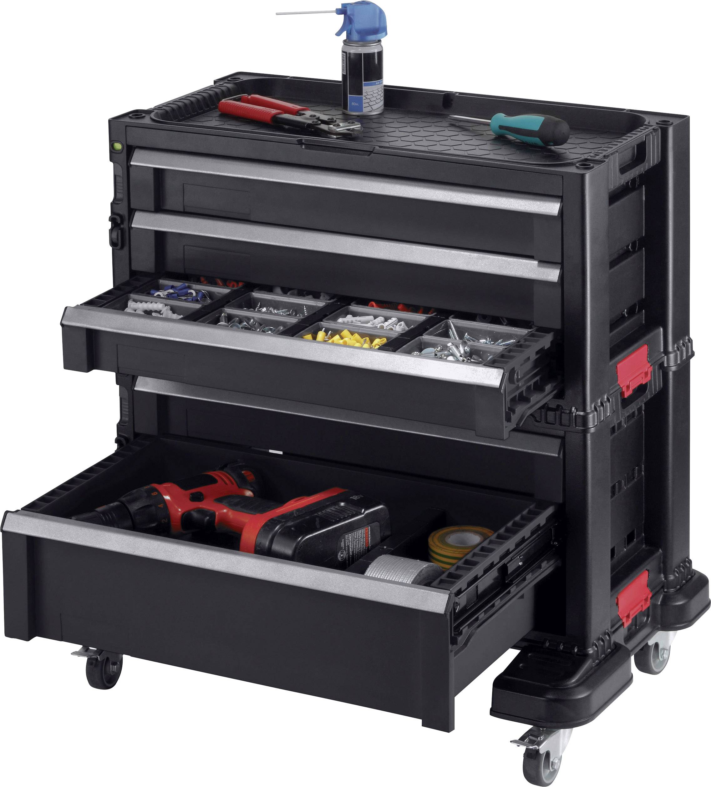 KETER 237007 Servante d'atelier Couleur: noir