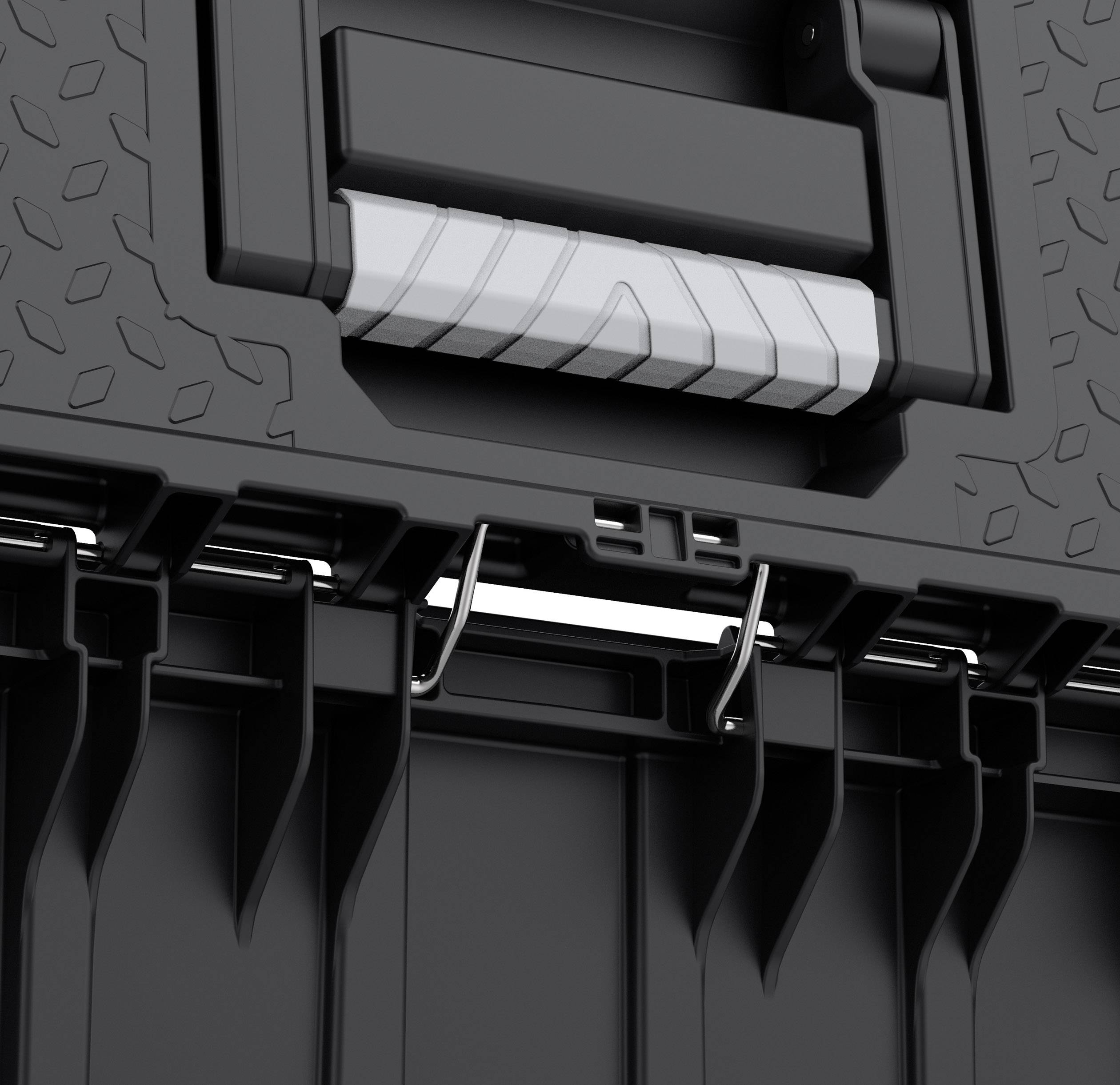 KETER 239995 Connect Boîte à outils vide noir