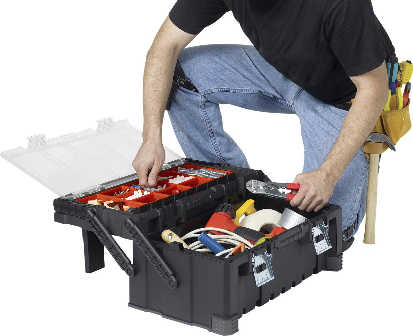 Boîte à outils vide KETER 237785 noir