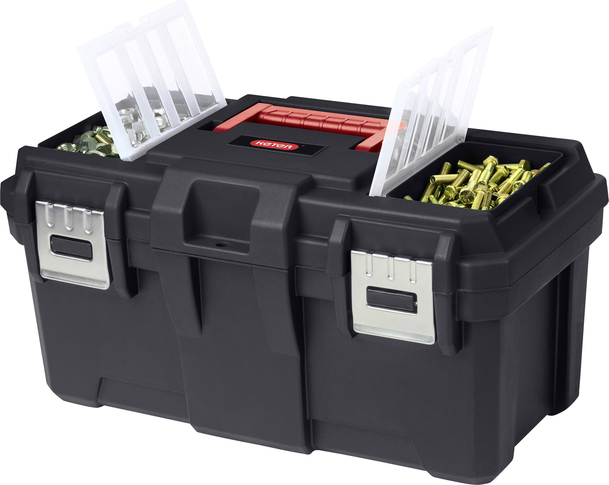 KETER 245309 Boîte à outils vide noir