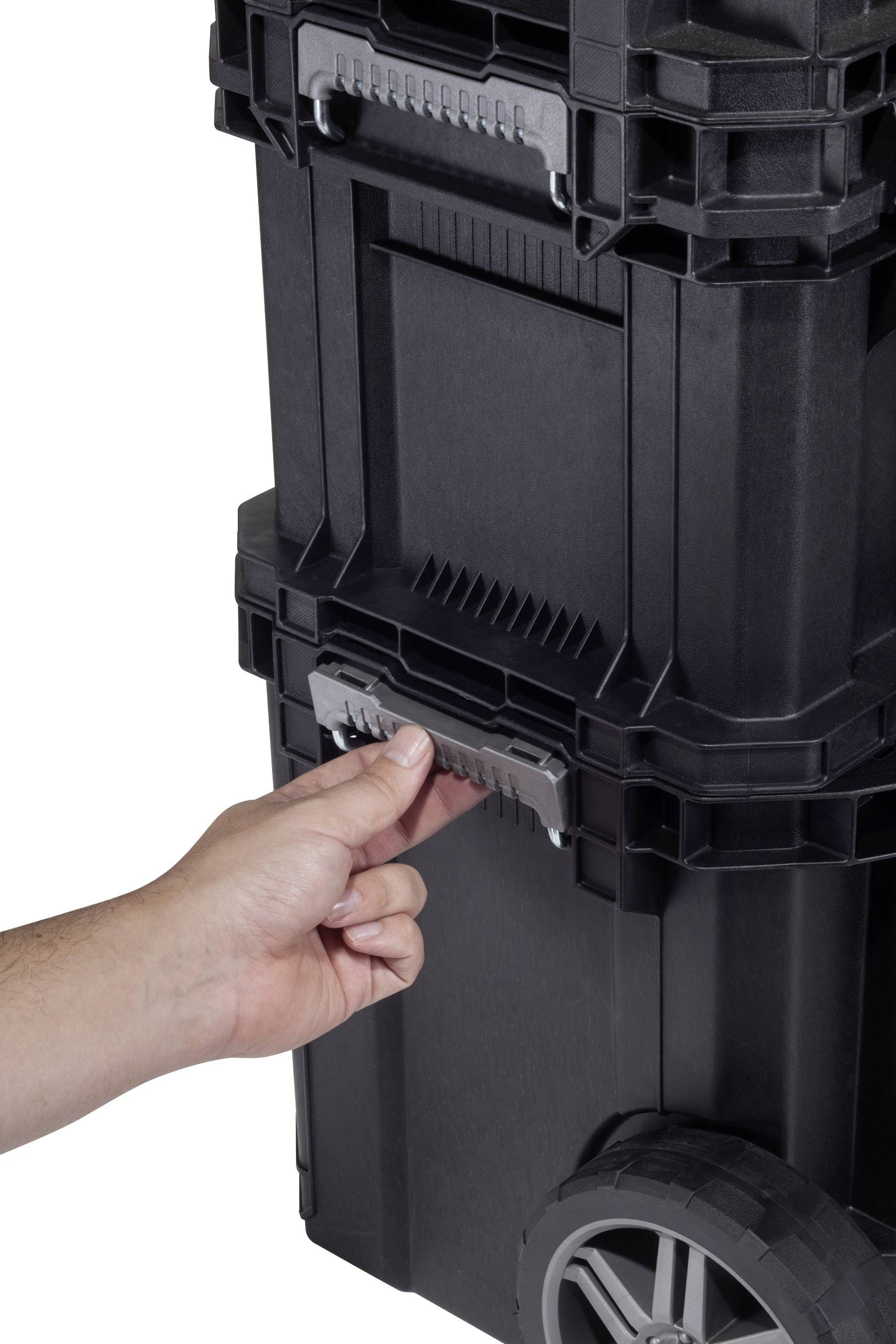 KETER 238273 Set de boîtes à outils noir