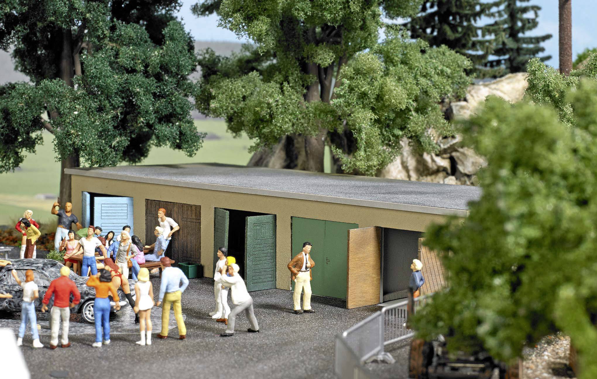 Busch 1648 H0 Complexe de garage