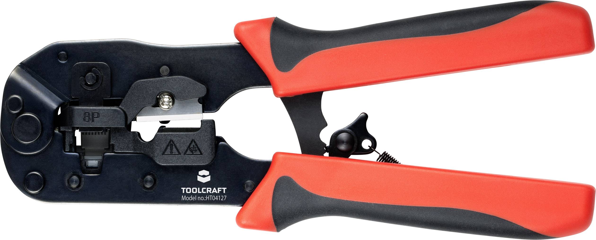 TOOLCRAFT TO-6425613 Pince à sertir 1 pièce pour connecteur modulaire RJ45