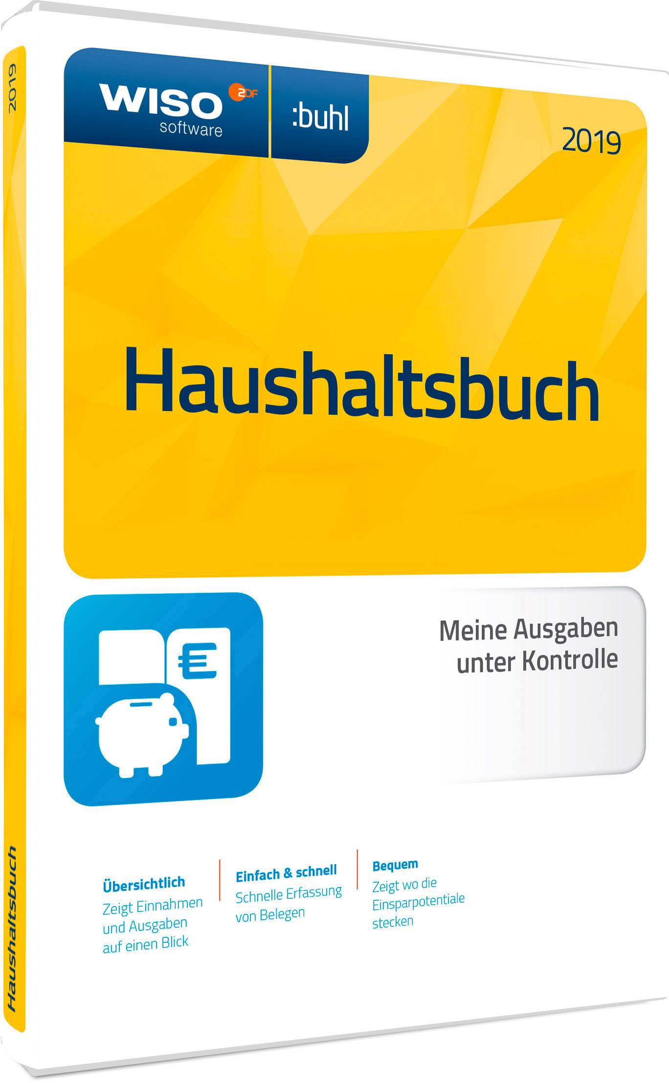 WISO Haushaltsbuch 2020 Vollversion, 1 Lizenz Windows Finanz-Software