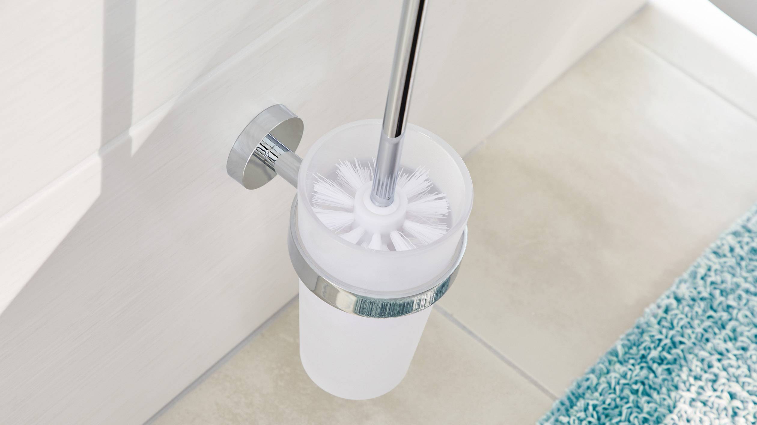 tesa SMOOZ Garniture pour brosse WC colle métal
