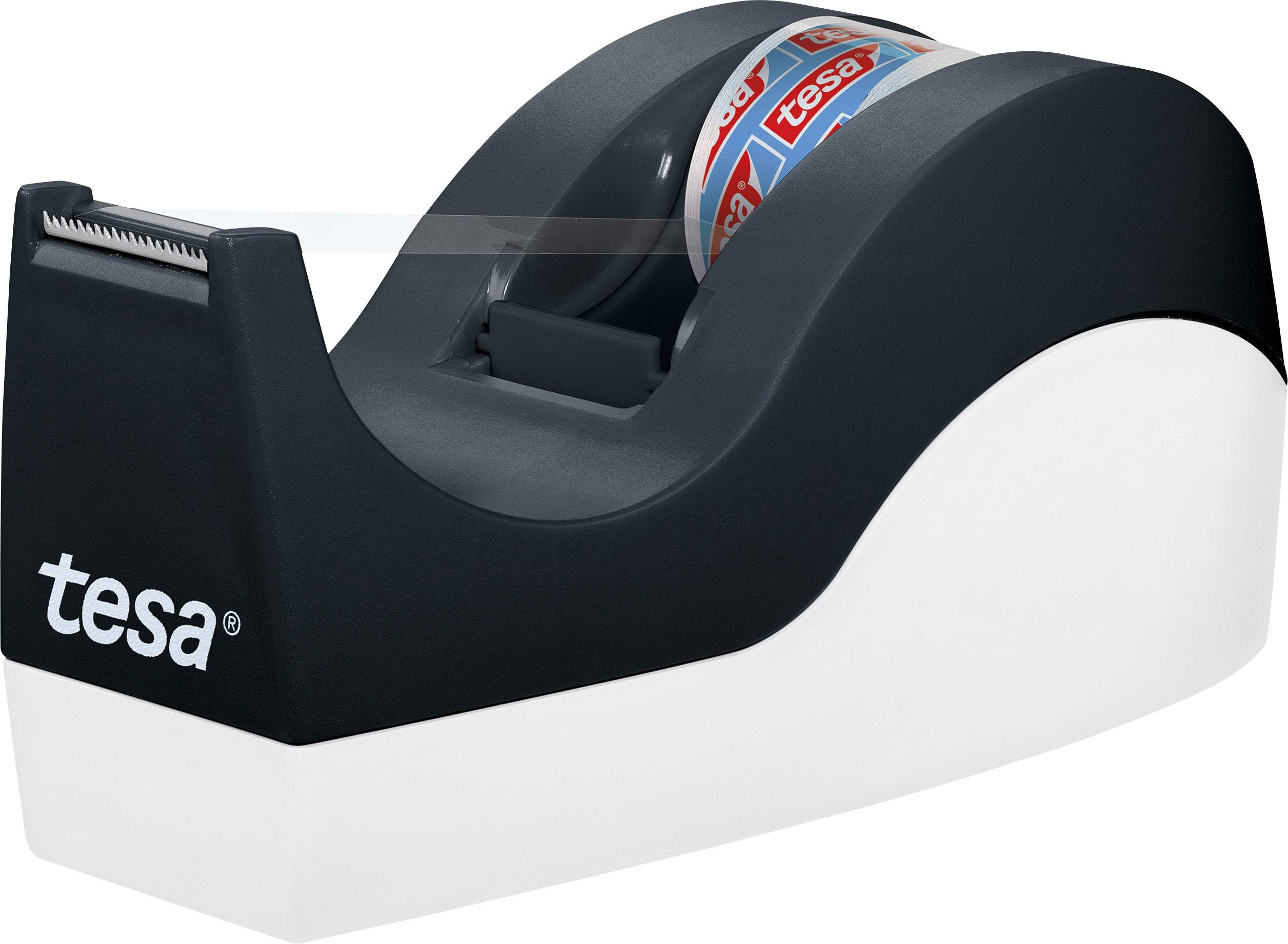 tesa Dérouleur de ruban adhésif tesafilm Orca noir Largeur du rouleau (max.): 19 mm Longueur du rouleau (max.) 33 m avec rouleau