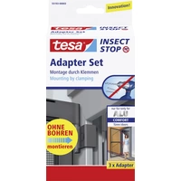 Set adaptateur pour moustiquaire pour l'intérieur/extérieur tesa Adapter Alu Comfort 55193-03 3 pc(s) Set adaptateur pour moustiquaire pour l'intérieur/extérieur tesa Adapter Alu Comfort 55193-03 3 pc(s)