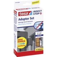 Set adaptateur pour moustiquaire pour l'intérieur/extérieur tesa Adapter Alu Comfort 55193-03 3 pc(s) Set adaptateur pour moustiquaire pour l'intérieur/extérieur tesa Adapter Alu Comfort 55193-03 3 pc(s)
