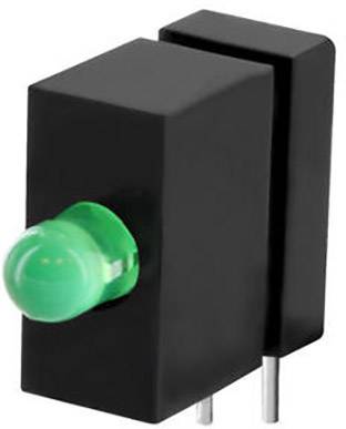 Vossloh Schwabe WU-B-E-3101G Élément LED vert 3 mm 15 mcd Bulk