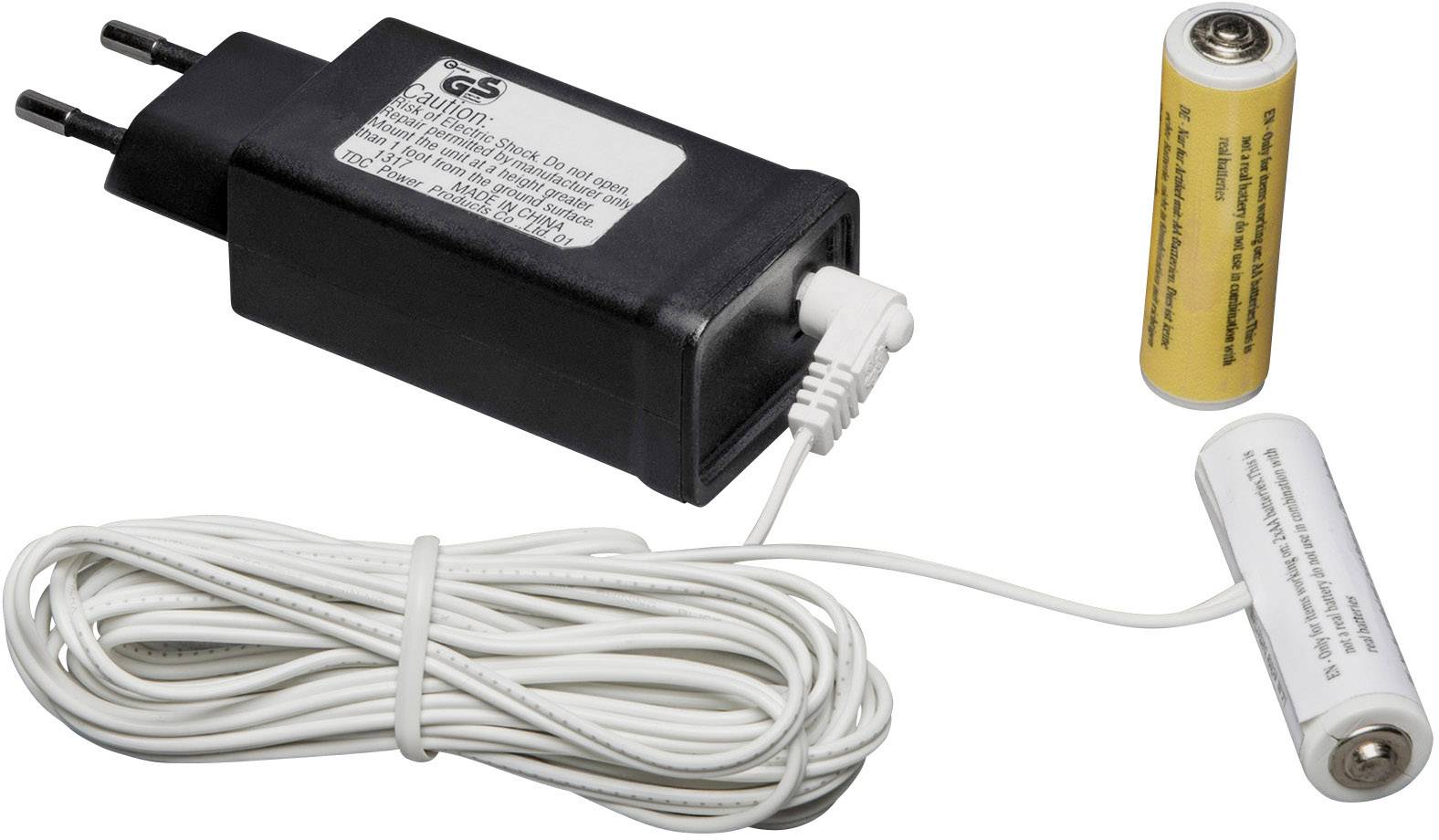 Konstsmide 5162-000 Adaptateur réseau pour appareil à piles pour l'intérieur sur secteur