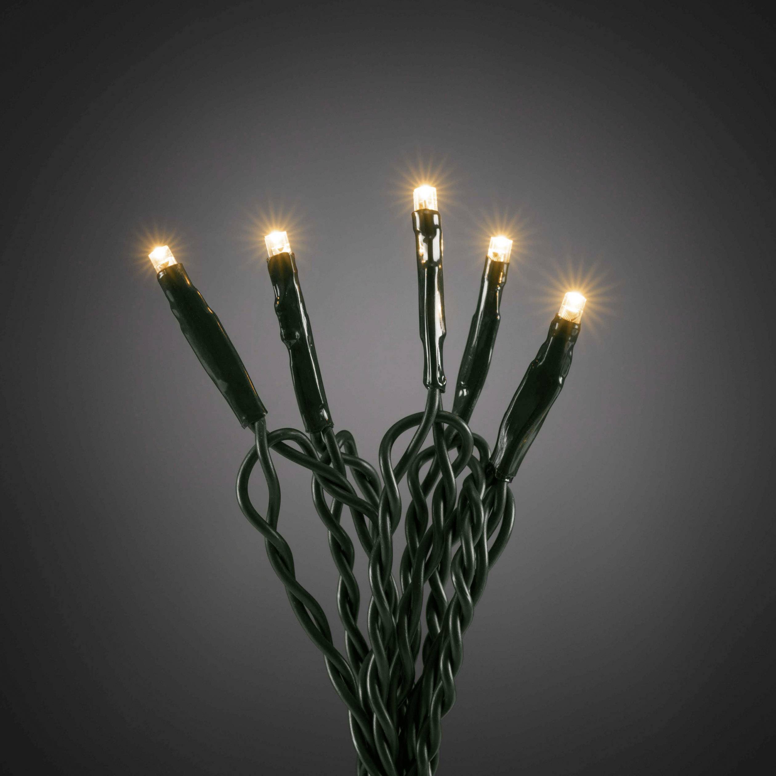 Konstsmide 6554-870 Micro-guirlande lumineuse commandée par une application pour l'intérieur CEE: G (A - G) sur secteur Nombre de