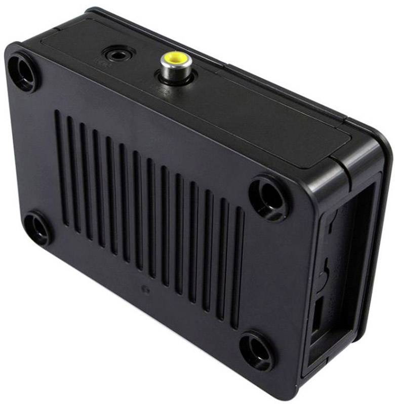 Allnet BananaPi_housing_black Boîtier pour ordinateur monocarte Convient pour (kits de développement): Banana Pi noir