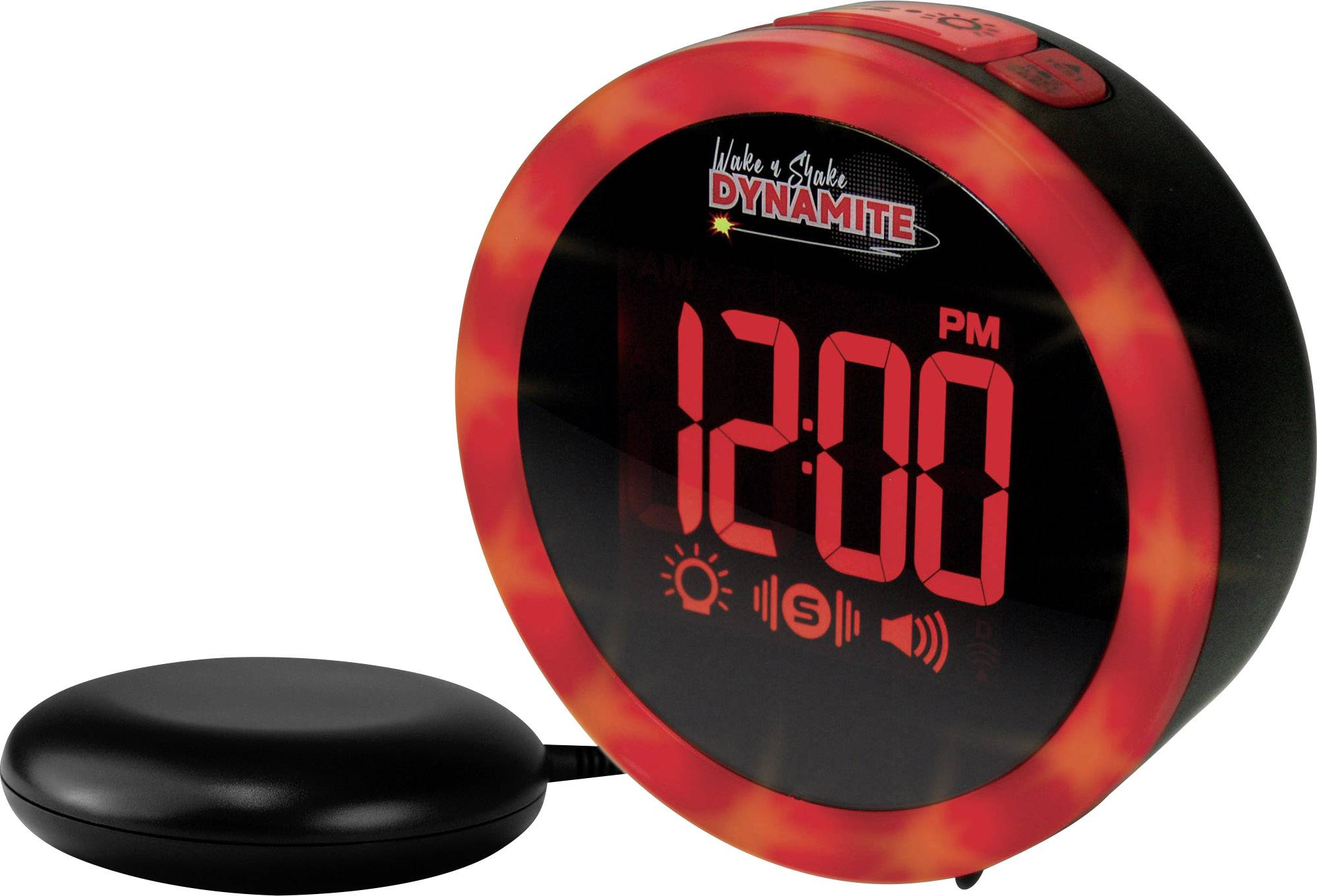 Réveil à quartz Geemarc JWNS-DYNAMITE_BLK_VD noir 1 pc(s)