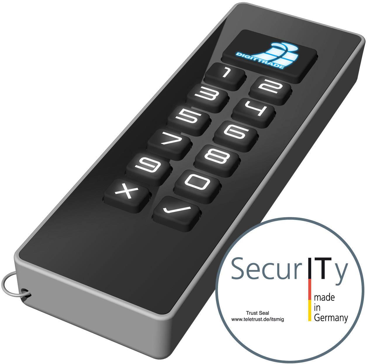 Digittrade Kobra Clé USB 8 GB anthracite DG-KSB-08 USB-C™