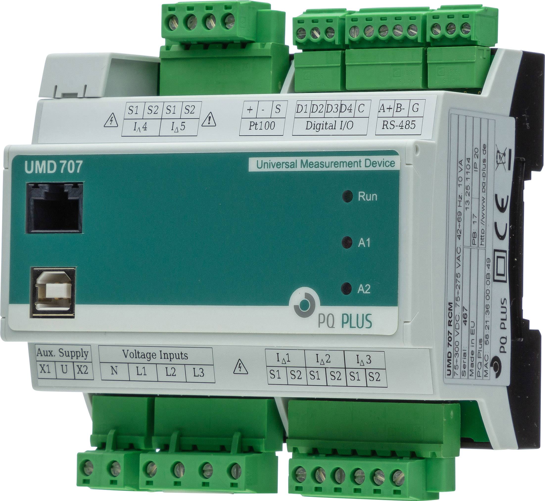 PQ Plus UMD 707RCM Appareil de mesure universel