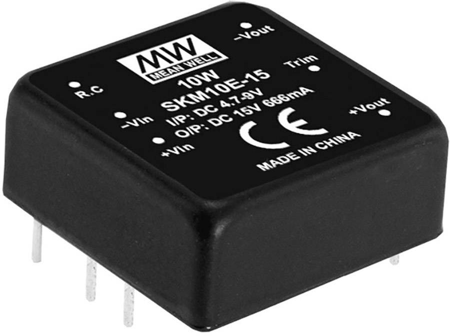 Module convertisseur CC/CC MEAN WELL SKM10C-12 Nbr. de sorties: 1 x 833 mA 10 W 1 pc(s)
