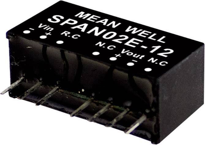 Module convertisseur CC/CC MEAN WELL SPAN02B-05 Nbr. de sorties: 1 x 400 mA 2 W 1 pc(s)