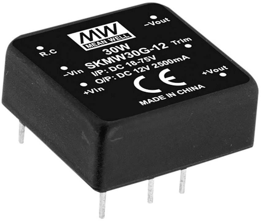Convertisseur CC/CC MEAN WELL SKMW30F-15 Nbr. de sorties: 1 x 2 A 30 W 1 pc(s)