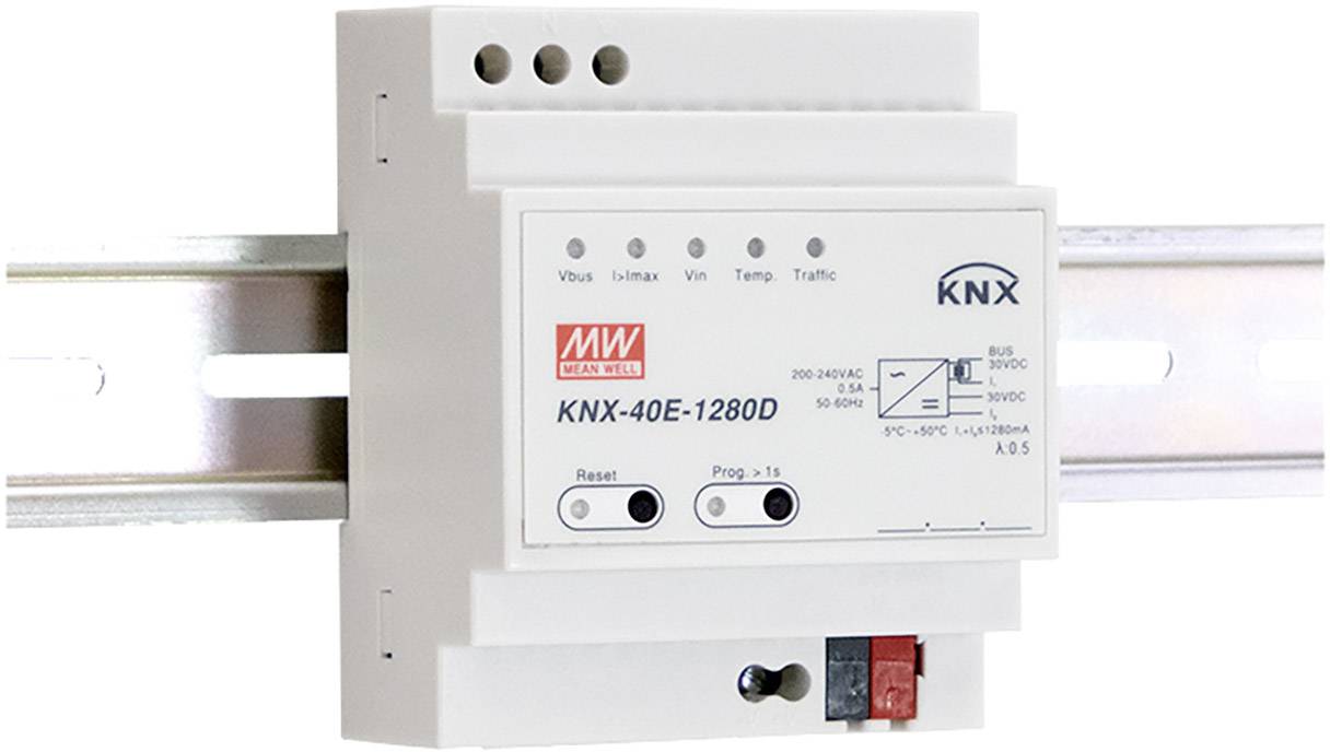 Mean Well KNX-40E-1280D Alimentation à découpage KNX-40E-1280D