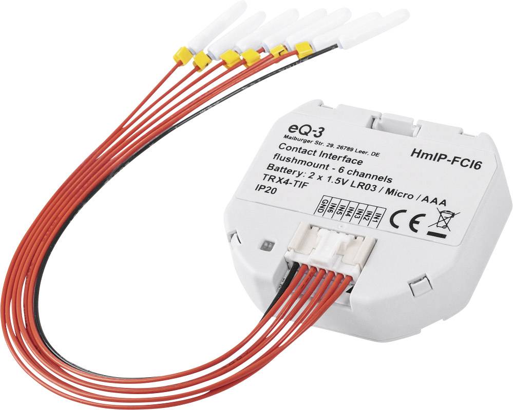 Homematic IP Interface de contact HmIP-FCI6