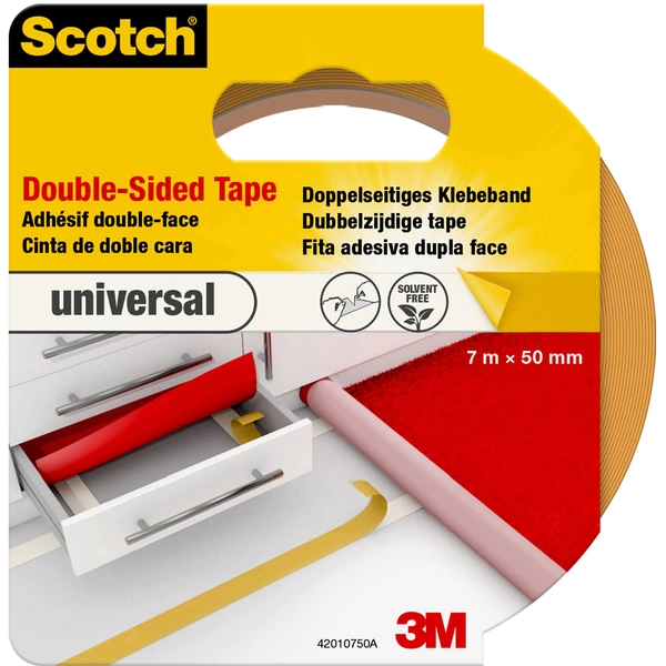Ruban adhésif 3M universal 42010750 Scotch® marron clair (L x l) 7 m x 50 mm 1 pc(s) Ruban adhésif 3M universal 42010750 Scotch® marron clair (L x l) 7 m x 50 mm 1 pc(s)