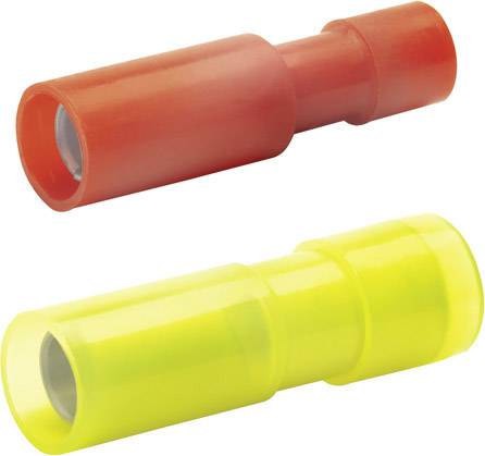 Klauke 920V Cosse cylindrique femelle 0.50 mm² 1.50 mm² Ø de la broche: 4 mm entièrement isolé rouge