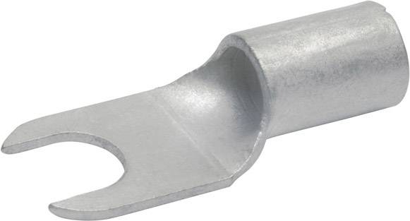 Klauke 1652C5 Cosse à fourche 10 mm² non isolé argent