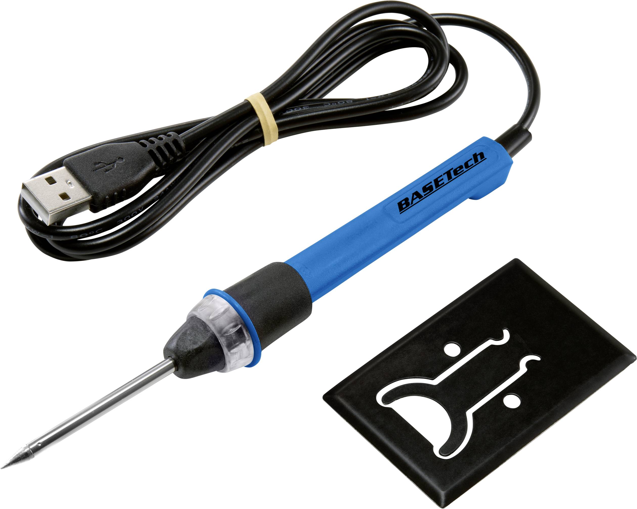 Basetech LWK-171 Set de soudure 5 V/DC 8 W en forme de burin, conique 480 °C (max)