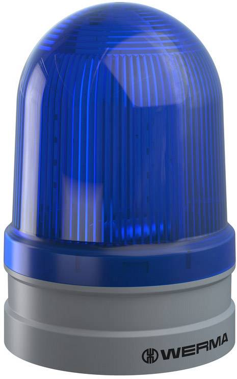 Werma Signaltechnik Avertisseur optique Maxi TwinFLASH 12/24VAC/DC BU 262.520.70 bleu 24 V/DC