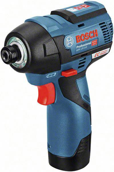 Bosch Professional 06019E0005 Visseuse à chocs sans fil 110 Nm 12 V Nombre d’accus fournis 2 Li-Ion + 2 batteries