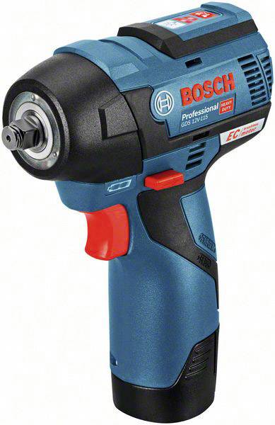 Bosch Professional 06019E0103 Visseuse à chocs sans fil 12 V Nombre d’accus fournis 2 Li-Ion + 2 batteries