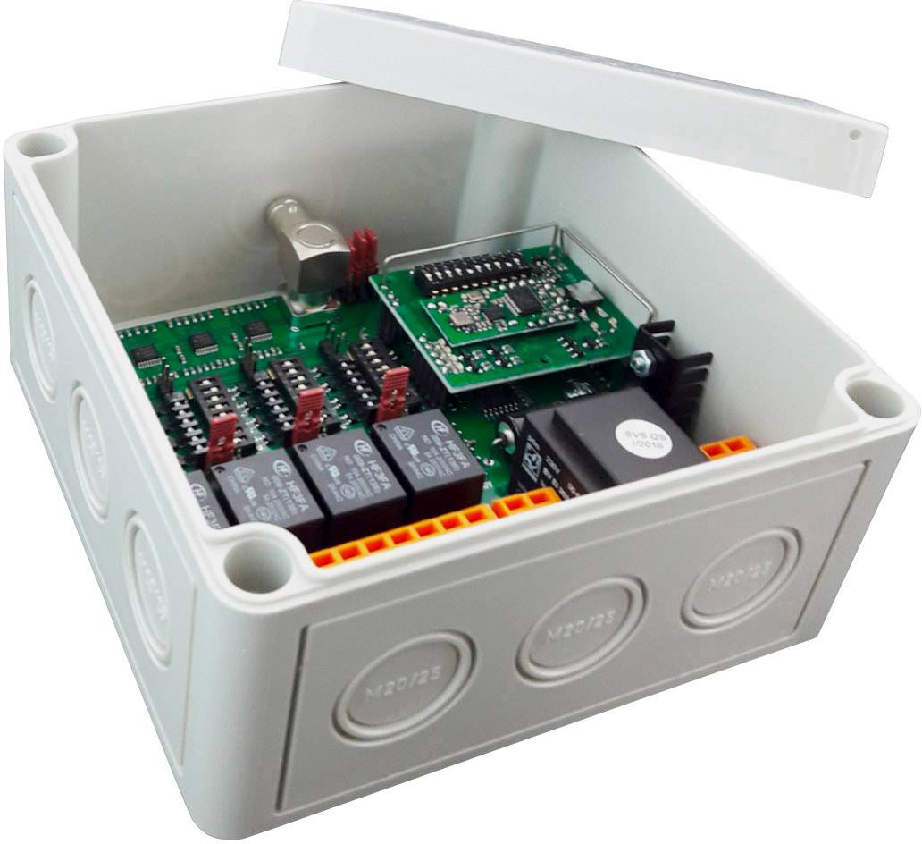 SVS Nachrichtentechnik 4 canaux Set radio émetteur fixe inclus Portée max.: 750 m 12 V, 24 V