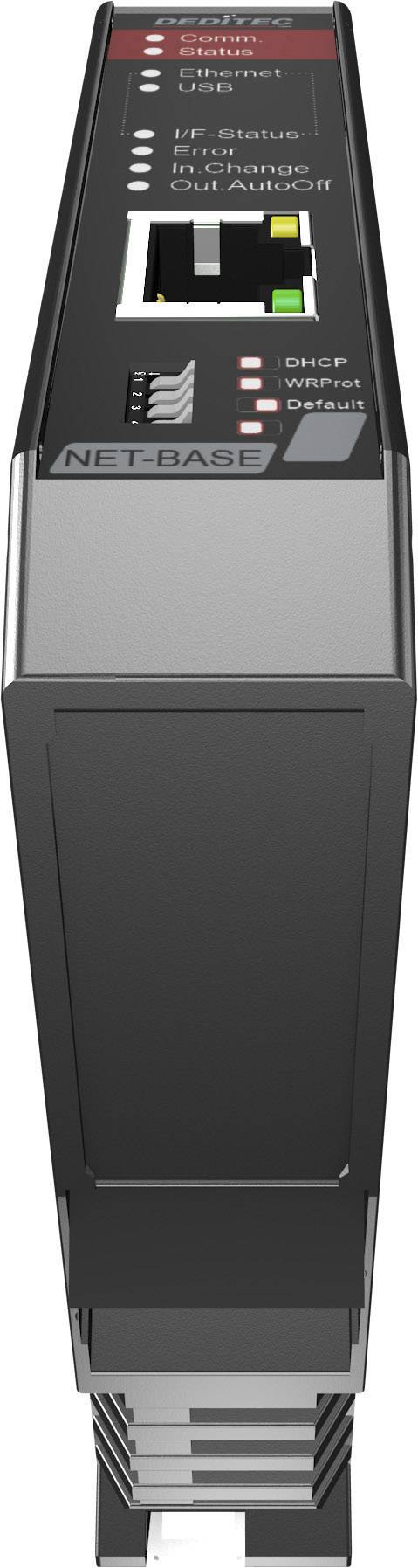 Deditec NET-CPU-BASE NET-CPU-BASE Module multifonction USB, Ethernet Nombre d'entrées: 0 x Nbr. de sorties: 0 x 7 V, 24 V 1 pc(s)