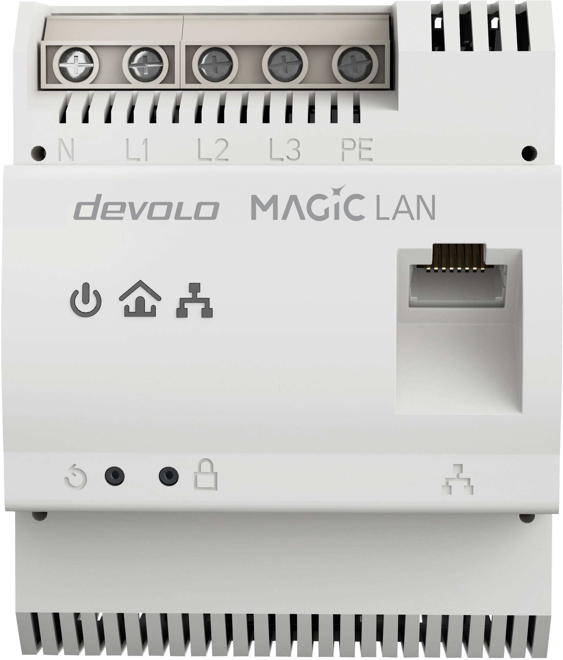 Devolo Magic 2 LAN Adaptateur CPL DINrail 8528 EU Powerline 2400 MBit/s