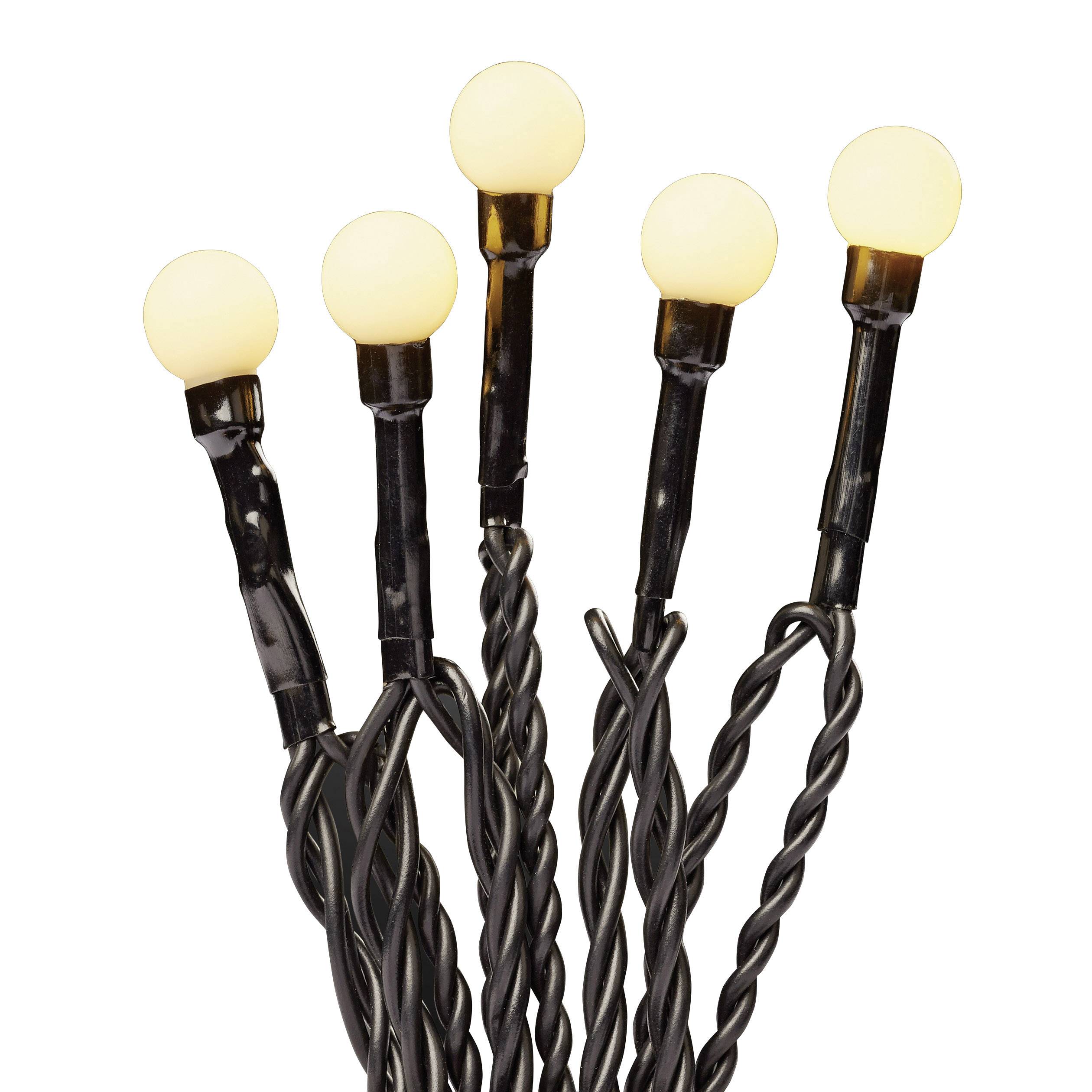 Guirlande lumineuse à motifs Hellum 576764 boules pour l'extérieur sur secteur LED Longueur éclairée: 7.9 m 1 pc(s)
