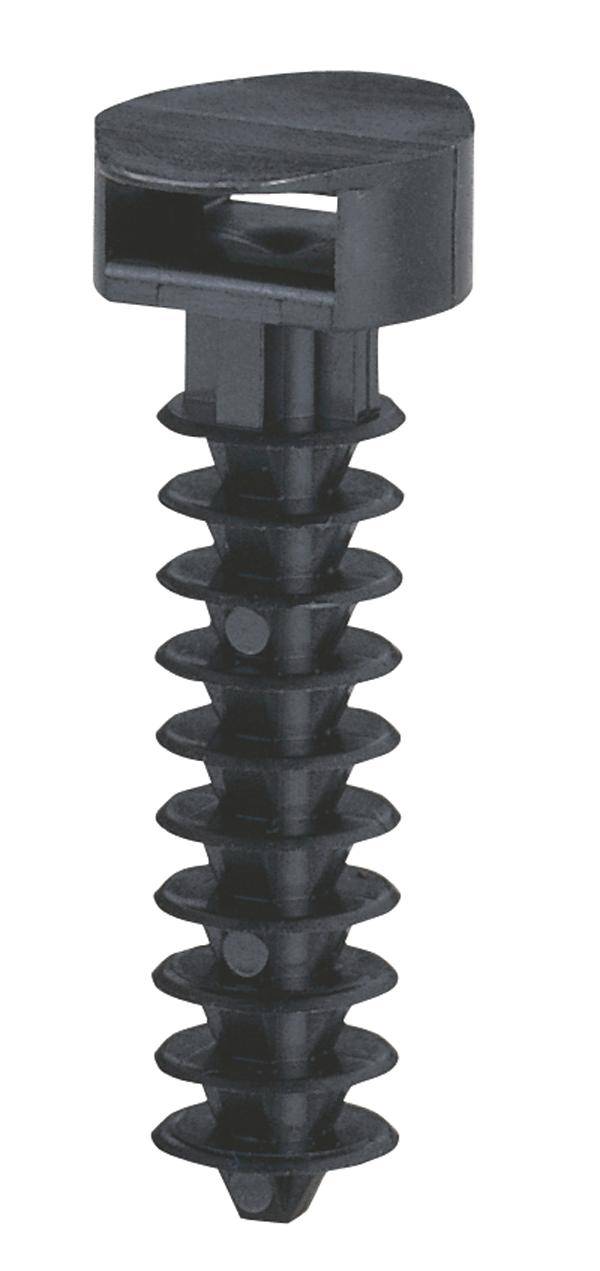 Legrand 031955 Cheville murale enfichable 031955 noir 100 pc(s)