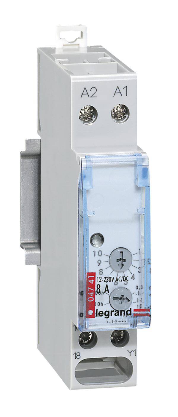 Legrand 004741 Legrand 004741 Relais temporisé monofonction 250 V 1 pc(s) 1 inverseur (RT)