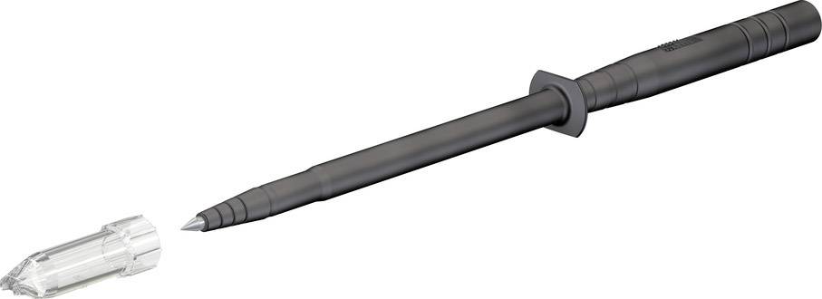 Pointe de touche de sécurité Stäubli SPP4-S CAT III noir 1 pc(s)